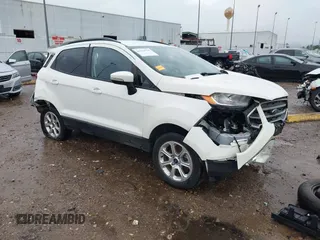 2020 Ford EcoSport SE with VIN MAJ6S3GL2LC362667, listed as a IAAI auction lot 41510765 with 76,311 mi miles and . Bid and sale history available at DreamBid. Image 1.