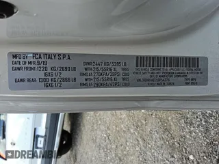 2020 Ram ProMaster City Cargo Van Tradesman with VIN ZFBHRFAB2L6P54226, listed as a Copart auction lot 51183565 with 81,604 mi miles and Clean Title. Bid and sale history available at carsss.com. Image 13.