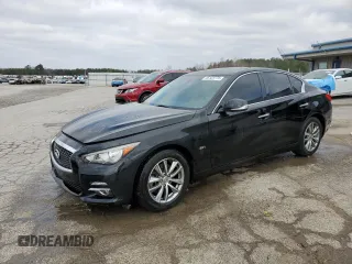 2016 Infiniti Q50 2.0t Premium with VIN JN1CV7AP3GM202761, listed as a Copart auction lot 45123775 with 90,979 mi miles and Clean Title. Bid and sale history available at carsss.com. Image 1.