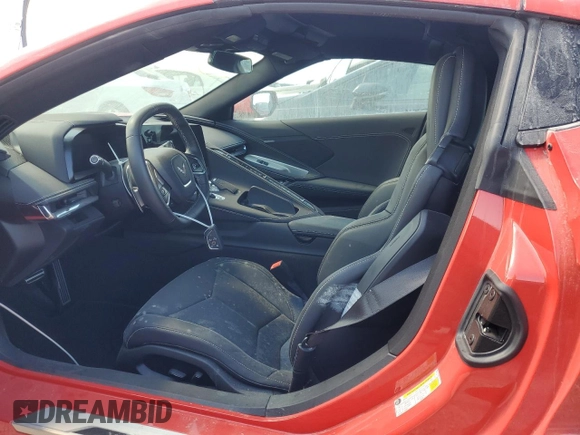 2020 Chevrolet Corvette 1LT with VIN 1G1Y62D41L5115717, listed as a Copart auction lot 74686564 with 0 mi miles and Non Repairable. Bid and sale history available at carsss.com. Image 7.
