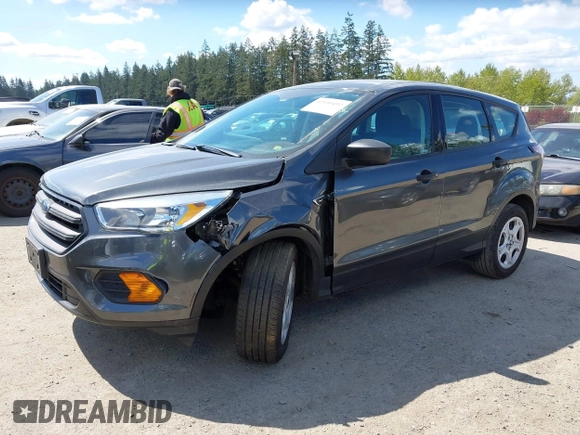 2017 Ford Escape S with VIN 1FMCU0F76HUC38828, listed as a IAAI auction lot 42100492 with 48,541 mi miles. Bid and sale history available at carsss.com. Image 22.
