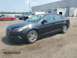 2017 Hyundai Sonata 2.4L z VIN 5NPE24AF1HH559713, wystawiony jako Copart lot #59501225 z przebiegiem 118 762 mil mil oraz Szkoda całkowita • Salvage title. Historia ofert i sprzedaży dostępna na DreamBid. Obrazek 1.