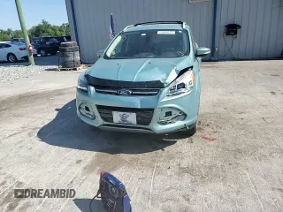 2013 Ford Escape Titanium with VIN 1FMCU0J95DUD15353, listed as a Copart auction lot 53604625 with 49,652 mi miles and Salvage Title. Bid and sale history available at carsss.com. Image 14.