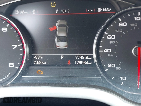 2013 Audi A8 4.0L with VIN WAUA2AFD5DN021950, listed as a IAAI auction lot 42472512 with 126,964 mi miles and . Bid and sale history available at DreamBid. Image 15.