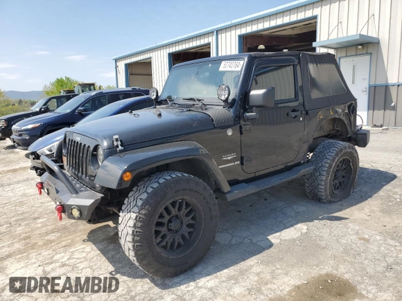 2011 Jeep Wrangler Sahara with VIN 1J4AA5D14BL542912, listed as a Copart auction lot 65158784 with 122,795 mi miles and Salvage Title. Bid and sale history available at DreamBid. Image 1.
