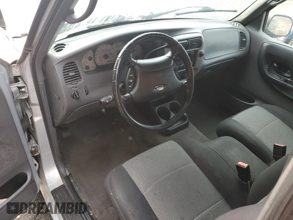 2003 Ford Ranger XL with VIN 1FTYR14U43PB50930, listed as a Copart auction lot 55161185 with 213,771 mi miles and Salvage title. Bid and sale history available at DreamBid. Image 8.