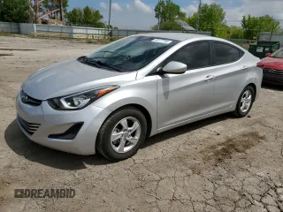 2015 Hyundai Elantra SE z VIN 5NPDH4AE3FH589861, wystawiony jako Copart lot #55177795 z przebiegiem 114 126 mil mil oraz Tytuł czysty. Historia ofert i sprzedaży dostępna na DreamBid. Obrazek 1.