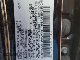 2023 Honda Accord Sport с VIN 1HGCY2F5XPA046378, выставлен на аукционе Copart как лот 47856655 с пробегом 78 203 миль миль и Списание • Salvage title. История ставок и продаж доступна на DreamBid. Изображение 12.