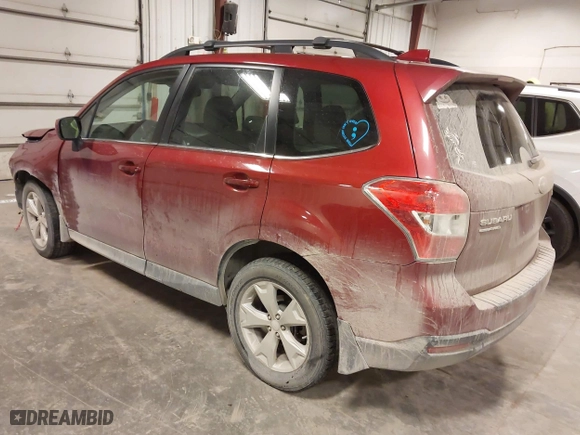 2016 Subaru Forester 2.5i Limited with VIN JF2SJARC5GH505604, listed as a IAAI auction lot 41490919 with 100,312 mi miles. Bid and sale history available at carsss.com. Image 3.