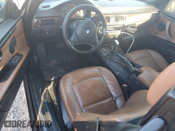 2009 BMW 3 Series 328i with VIN WBAWR33539P460859, listed as a Copart auction lot 48851405 with 130,629 mi miles and Salvage title. Bid and sale history available at DreamBid. Image 8.