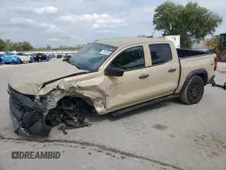 2023 Chevrolet Colorado 4WD Trail Boss with VIN 1GCPTEEK7P1170969, listed as a Copart auction lot 47536565 with 21,126 mi miles and Salvage Title. Bid and sale history available at carsss.com. Image 1.