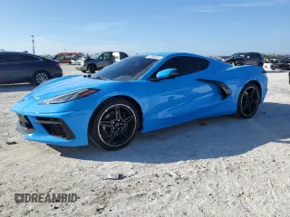 2022 Chevrolet Corvette 3LT with VIN 1G1YC2D44N5103685, listed as a Copart auction lot 42803935 with 17,313 mi miles and Salvage Title. Bid and sale history available at carsss.com. Image 1.