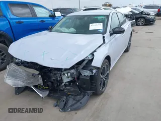 2025 Nissan Altima SR with VIN 1N4BL4CV5SN360634, listed as a IAAI auction lot 42123492 with 6,382 mi miles and . Bid and sale history available at carsss.com. Image 2.