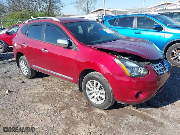 2015 Nissan Rogue Select S with VIN JN8AS5MT8FW670485, listed as a IAAI auction lot 41876150 with 150,145 mi miles. Bid and sale history available at carsss.com. Image 1.
