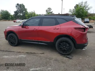 2023 Chevrolet Blazer RS with VIN 3GNKBKRS9PS225076, listed as a Copart auction lot 55012315 with 7,157 mi miles and Salvage title. Bid and sale history available at DreamBid. Image 2.