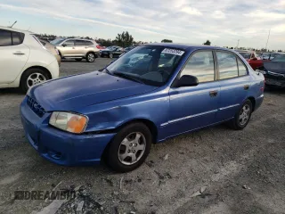 2000 Hyundai Accent z VIN KMHCG45GXYU125691, wystawiony jako Copart lot #87253294 z przebiegiem 91 062 mil mil oraz Szkody całkowita. Historia ofert i sprzedaży dostępna na DreamBid. Obrazek 1.