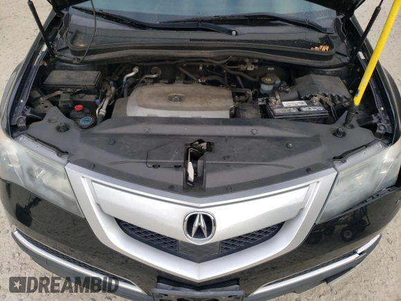 2013 Acura MDX Advance with VIN 2HNYD2H84DH503121, listed as a Copart auction lot 72412404 with 145,626 mi miles and Salvage Title. Bid and sale history available at DreamBid. Image 12.