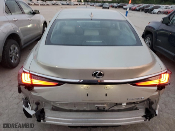2020 Lexus ES with VIN 58ADZ1B10LU073647, listed as a Copart auction lot 67522914 with 78,421 mi miles and Salvage Title. Bid and sale history available at carsss.com. Image 6.