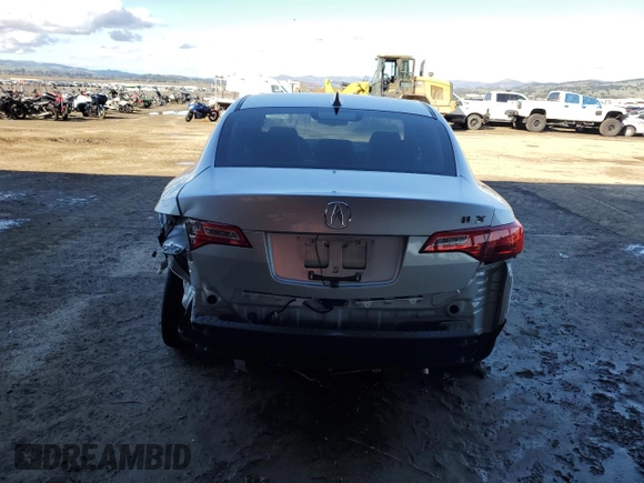 2013 Acura ILX with VIN 19VDE1F32DE020332, listed as a Copart auction lot 43810305 with 103,270 mi miles and Salvage Title. Bid and sale history available at carsss.com. Image 6.