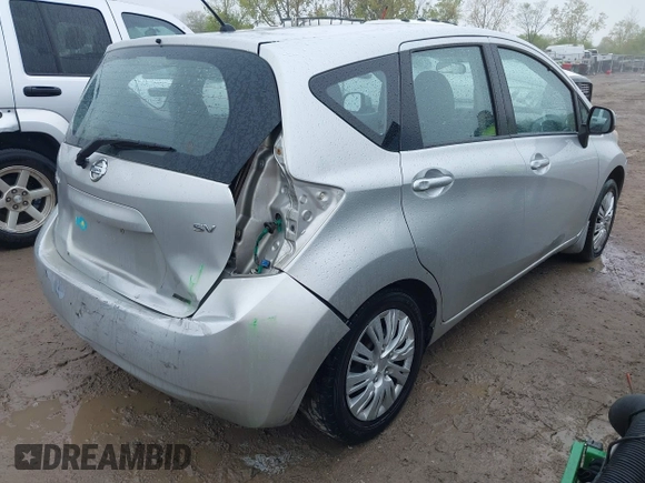 2014 Nissan Note S with VIN 3N1CE2CP7EL403277, listed as a IAAI auction lot 42183610 with 214,249 mi miles and . Bid and sale history available at DreamBid. Image 4.
