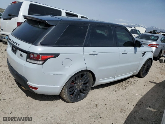 2016 Land Rover Range Rover Sport V8 Dynamic with VIN SALWR2EF8GA569698, listed as a Copart auction lot 52256425 with 125,032 mi miles and Clean Title. Bid and sale history available at carsss.com. Image 3.