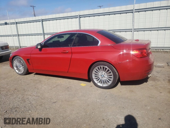 2015 BMW 4 Series 428i z VIN WBA3V5C59FP752781, wystawiony jako Copart lot #46168715 z przebiegiem 181 205 mil mil oraz Szkoda całkowita • Salvage title. Historia ofert i sprzedaży dostępna na DreamBid. Obrazek 2.