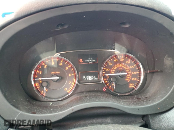 2015 Subaru WRX Limited with VIN JF1VA1G63F8811777, listed as a Copart auction lot 51682605 with 112,324 mi miles and Salvage Title. Bid and sale history available at carsss.com. Image 9.