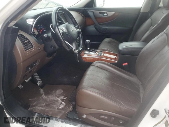 2011 Infiniti FX with VIN JN8AS1MW4BM732263, listed as a Copart auction lot 50647885 with 179,868 mi miles and Clean Title. Bid and sale history available at DreamBid. Image 7.