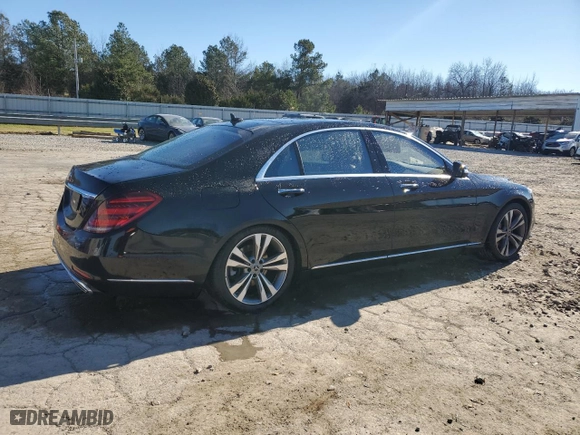 2018 Mercedes-Benz S-Class S 450 with VIN WDDUG6GB1JA366672, listed as a Copart auction lot 88140135 with 39,225 mi miles and Salvage Title. Bid and sale history available at carsss.com. Image 3.