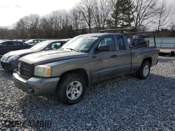 2006 Dodge Dakota SLT with VIN 1D7HW42N36S535067, listed as a Copart auction lot 49961015 with Not Provided miles and Non Repairable. Bid and sale history available at carsss.com. Image 1.