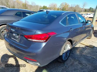 2015 Hyundai Genesis 3.8L with VIN KMHGN4JE7FU038338, listed as a IAAI auction lot 41062654 with 163,468 mi miles and . Bid and sale history available at DreamBid. Image 4.