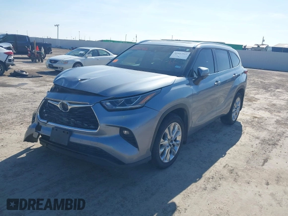 2023 Toyota Highlander L with VIN 5TDKDRAH9PS002343, listed as a IAAI auction lot 41607915 with 105,237 mi miles and . Bid and sale history available at DreamBid. Image 17.