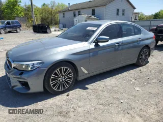 2017 BMW 5 Series 530i xDrive with VIN WBAJA7C37HG906940, listed as a Copart auction lot 54216855 with 110,103 mi miles and Clean Title. Bid and sale history available at carsss.com. Image 1.