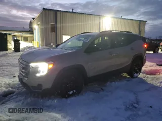 2022 GMC Terrain AT4 with VIN 3GKALYEV1NL309263, listed as a Copart auction lot 46481495 with 36,597 mi miles and Salvage Title. Bid and sale history available at DreamBid. Image 1.