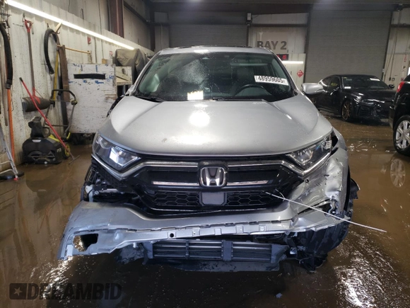 2021 Honda CR-V EX-L with VIN 5J6RW2H89ML024243, listed as a Copart auction lot 48959605 with 29,937 mi miles and Salvage Title. Bid and sale history available at carsss.com. Image 5.