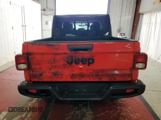 2023 Jeep Gladiator Sport S с VIN 1C6HJTAG5PL521017, выставлен на аукционе Copart как лот 56530235 с пробегом 54 751 миль миль и Чистый • Clean title. История ставок и продаж доступна на DreamBid. Изображение 6.