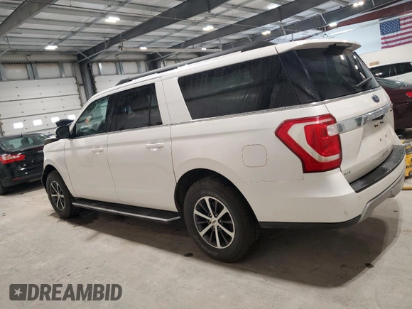 2018 Ford Expedition Max XLT with VIN 1FMJK1JT7JEA45739, listed as a Copart auction lot 58240025 with Not provided miles and Salvage title. Bid and sale history available at DreamBid. Image 2.