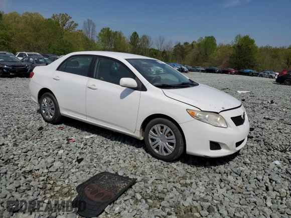 2009 Toyota Corolla with VIN 1NXBU40E49Z055200, listed as a Copart auction lot 52759435 with 186,806 mi miles and Salvage Title. Bid and sale history available at carsss.com. Image 4.