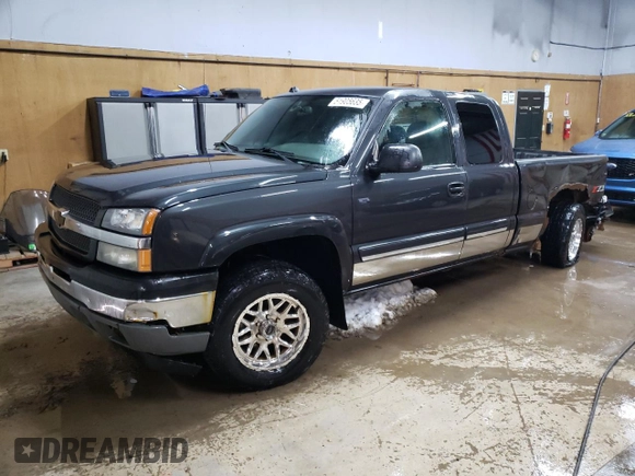 2005 Chevrolet Silverado 1500 Z71 with VIN 1GCEK19B05E155961, listed as a Copart auction lot 51905635 with 127,124 mi miles and Clean Title. Bid and sale history available at DreamBid. Image 1.