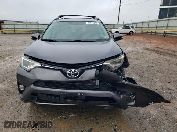 2016 Toyota RAV4 XLE with VIN 2T3RFREV5GW463367, listed as a Copart auction lot 56633245 with 83,614 mi miles and Salvage title. Bid and sale history available at DreamBid. Image 5.