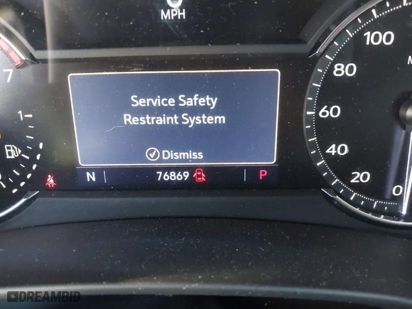 2020 Cadillac XT4 FWD Luxury with VIN 1GYAZAR45LF039362, listed as a IAAI auction lot 41445409 with 76,869 mi miles. Bid and sale history available at carsss.com. Image 16.