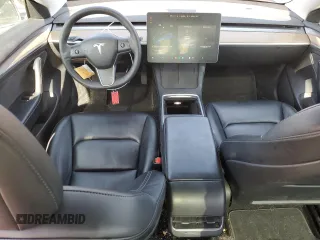 2021 Tesla Model 3 Long Range with VIN 5YJ3E1EB8MF003072, listed as a Copart auction lot 45596845 with 72,862 mi miles and Salvage Title. Bid and sale history available at DreamBid. Image 8.