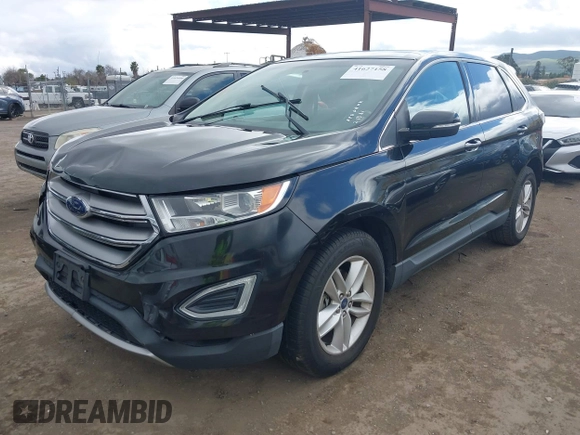 2015 Ford Edge SEL with VIN 2FMTK3J97FBB09189, listed as a IAAI auction lot 41627158 with 154,848 mi miles. Bid and sale history available at carsss.com. Image 16.