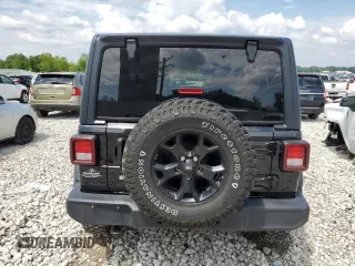 2020 Jeep Wrangler Sport with VIN 1C4GJXAG6LW261344, listed as a Copart auction lot 61875494 with 45,113 mi miles and Salvage title. Bid and sale history available at DreamBid. Image 6.