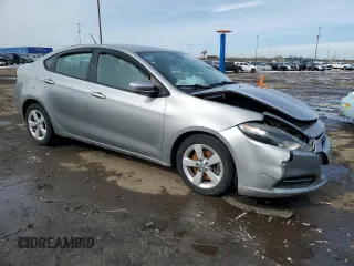 2015 Dodge Dart SXT with VIN 1C3CDFBB8FD222570, listed as a Copart auction lot 46621535 with 158,240 mi miles and Salvage Title. Bid and sale history available at carsss.com. Image 4.