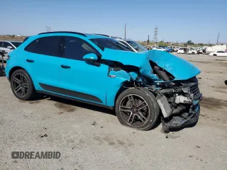 2019 Porsche Macan S with VIN WP1AB2A51KLB34262, listed as a Copart auction lot 60446025 with 87,324 mi miles and Salvage title. Bid and sale history available at DreamBid. Image 4.