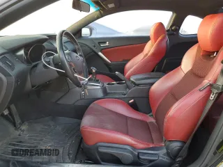 2013 Hyundai Genesis Coupe 2.0T Premium with VIN KMHHT6KD4DU111514, listed as a Copart auction lot 50181145 with 62,734 mi miles and Salvage Title. Bid and sale history available at carsss.com. Image 7.