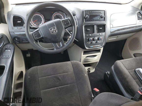 2012 Dodge Grand Caravan SE with VIN 2C4RDGBG1CR402831, listed as a Copart auction lot 50539325 with 177,553 mi miles and Salvage Title. Bid and sale history available at DreamBid. Image 8.