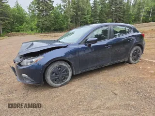 2014 Mazda 3 i Sport with VIN JM1BM1K78E1191312, listed as a Copart auction lot 65293195 with 225,954 mi miles and Salvage title. Bid and sale history available at DreamBid. Image 1.