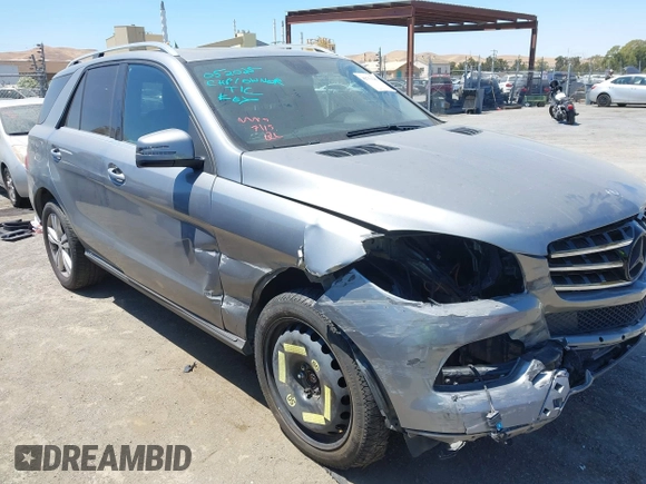 2013 Mercedes-Benz M 350 with VIN 4JGDA5HB6DA112704, listed as a IAAI auction lot 42751283 with 128,806 mi miles and . Bid and sale history available at DreamBid. Image 1.